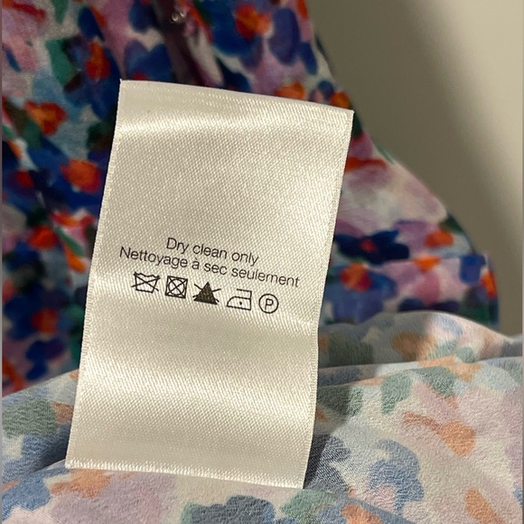 $698 VERONICA BEARD 100% SILK Bold Print Leia Dress in Cream Multi Size 8 NWT - Picture 13 of 13